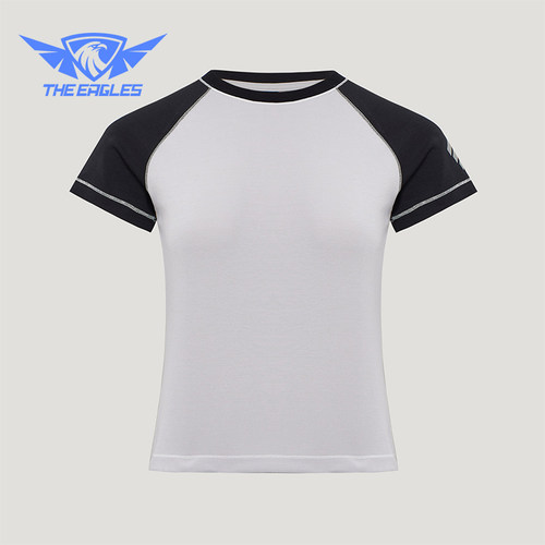 Adidas/阿迪达斯正品夏季女士圆领针织休闲经典日常透气T恤KZ5450