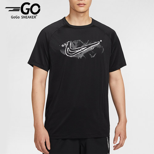 Nike/耐克正品Dri-FIT男士运动训练透气针织休闲短袖HV0429-010