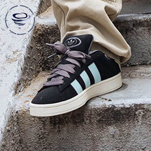 阿迪达斯男女耐磨低帮休闲板鞋