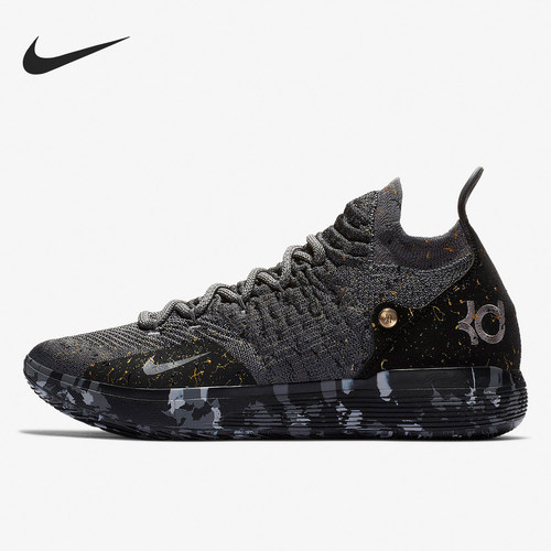 耐克男士系带网面透气实战篮球鞋