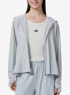 New Balance/NB正品2025新款女子跑步训练夹克外套MDE24222-GR