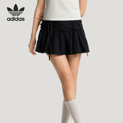 Adidas/阿迪达斯正品三叶草BLKSKIRT新款女经典运动短裙KU4761