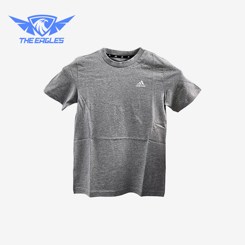 Adidas/阿迪达斯正品儿童宽松简约运动休闲套头短袖T恤IS2616