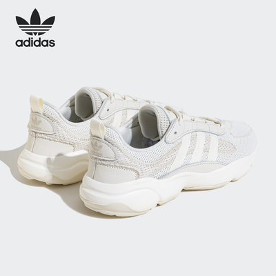 Adidas/阿迪达斯官方正品三叶草男士透气网面低帮运动鞋JS3084