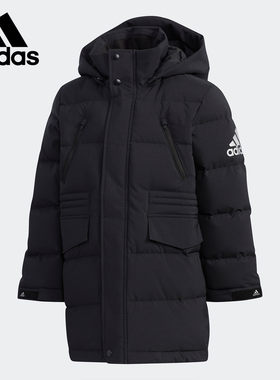 阿迪达斯正品小童羽绒服