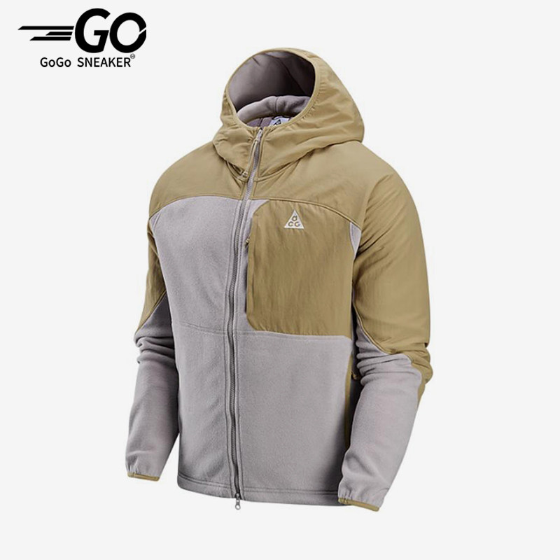 Nike/耐克正品2025冬季男士潮流防风连帽拉链运动外套HJ2459-297 - 实物图