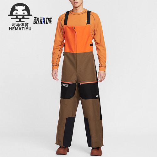 Nike/耐克正品Storm-FIT男士冲锋滑雪户外运动背带裤HV1128-819