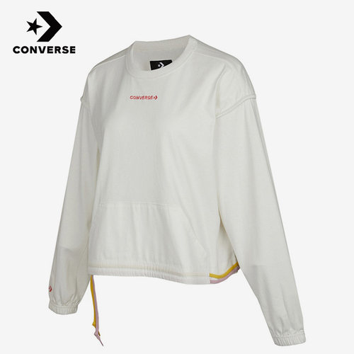 Converse匡威正品新款女子休闲运动圆领套头长袖卫衣10022827