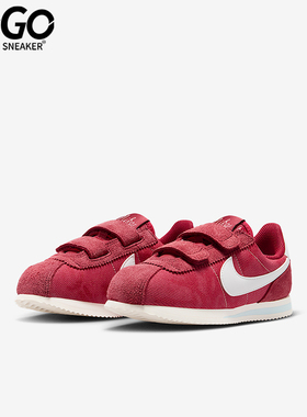 Nike/耐克正品Cortez SE小童休闲低帮魔术贴耐磨运动鞋IO9255-600