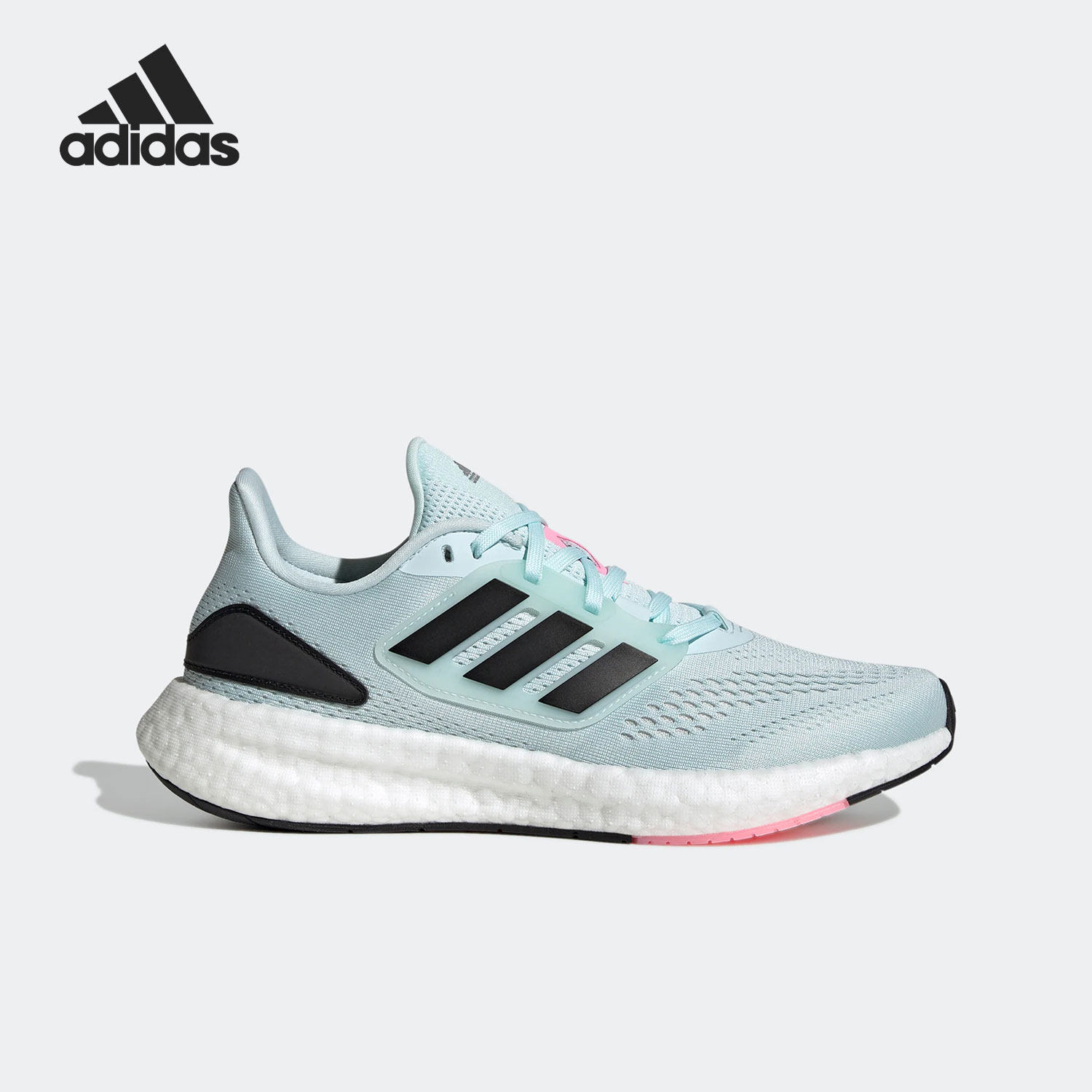 Adidas/阿迪达斯正品PUREBOOST 22 W女子网面跑步鞋HQ1459