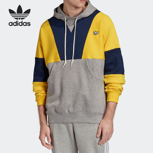 潮流针织连帽卫衣FM2209 三叶草男子时尚 Adidas 阿迪达斯正品