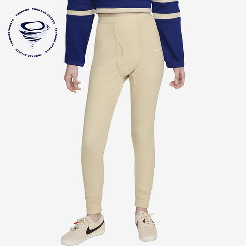 Nike/耐克正品2025男士休闲针织松紧腰耐穿束脚长裤FQ4568-120