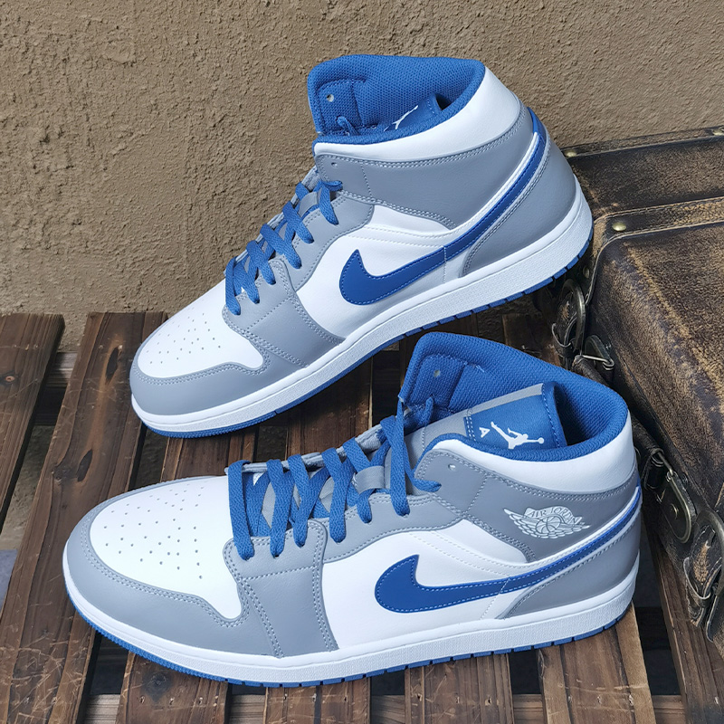 Nike/耐克官方正品Air Jordan 1Mid 男子运动休闲鞋DQ8426-014