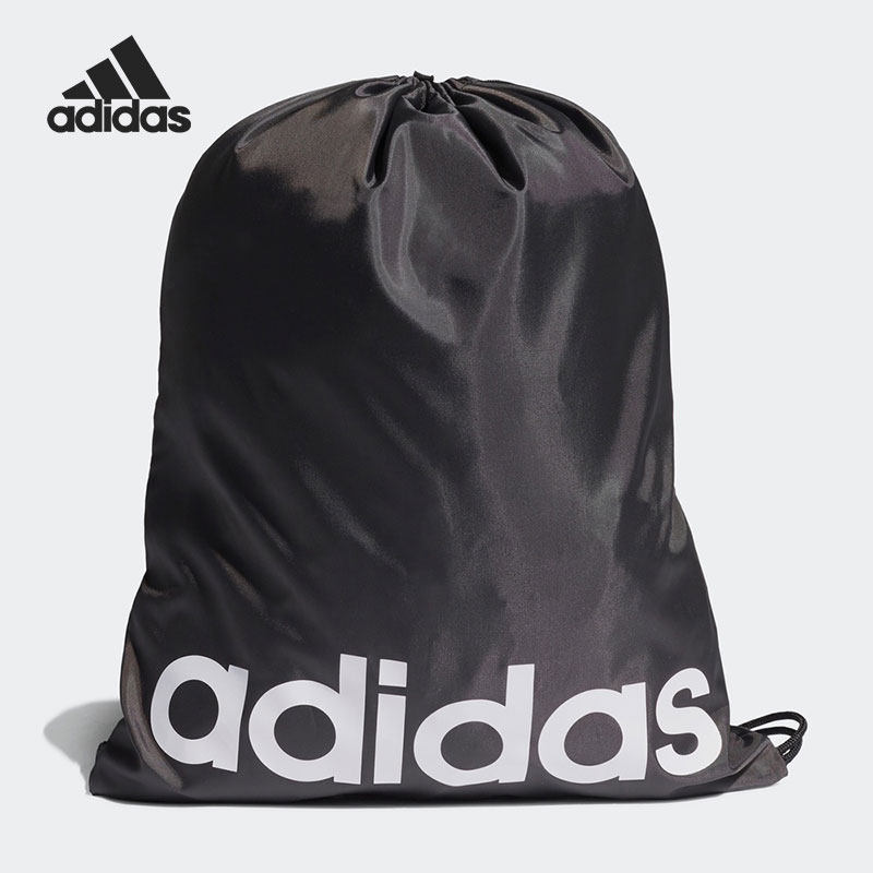 Adidas/阿迪达斯正品 LINEAR GYMSACK 男女训练运动抽绳包 GN1923