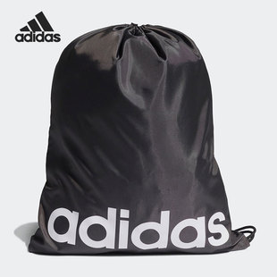 男女训练运动抽绳包 Adidas GYMSACK LINEAR GN1923 阿迪达斯正品