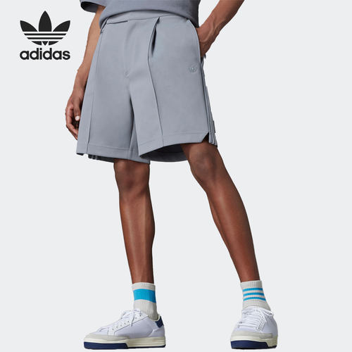 Adidas/阿迪达斯正品三叶草BLUE VERSION男子宽松短裤HM6458
