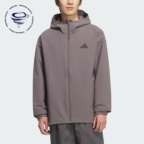 Adidas/阿迪达斯正品V SFT SHELL JK男女休闲运动连帽外套KF5227