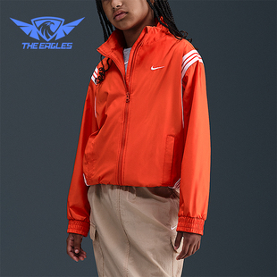 Crossover大童休闲篮球梭织运动宽松外套FZ5233 633 耐克正品 Nike