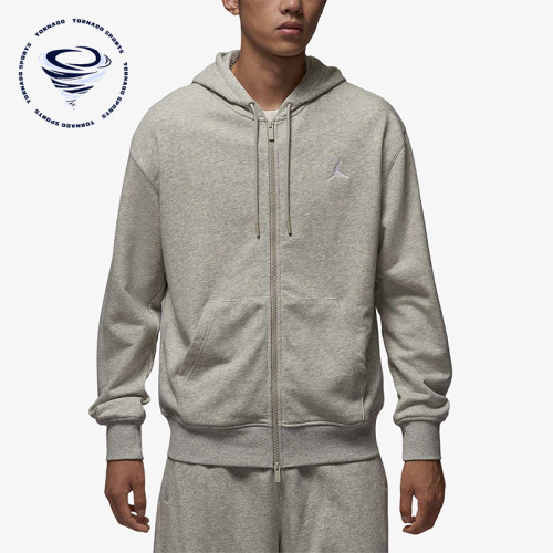 Nike/耐克正品JORDAN男士连帽运动针织刺绣休闲外套FV7292-050