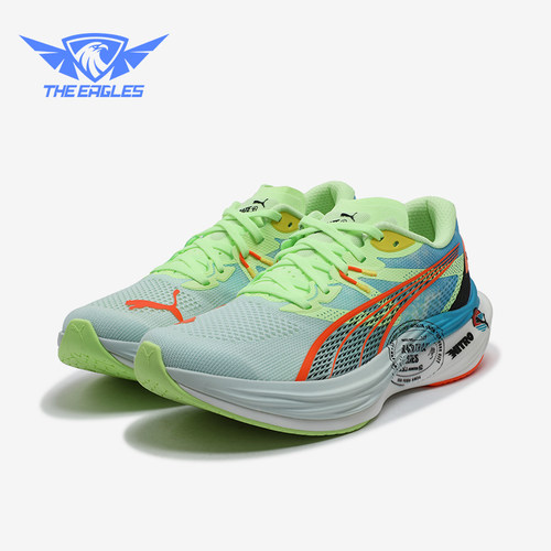 Puma/彪马正品DEVIATE NITRO 3男士缓震竞速跑步鞋310195-01