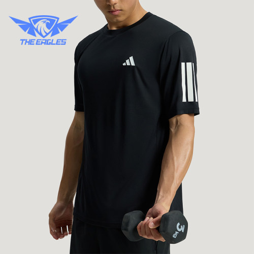 Adidas/阿迪达斯正品训练男士透气运动经典健身短袖T恤KU8726