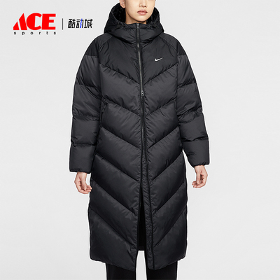 Nike/耐克正品Sportswear女士简约宽松连帽保暖羽绒服HV5237-010