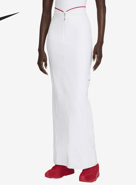 Nike/耐克正品x Jacquemus女士时尚运动拉链半身裙FV5675-100