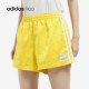 女子短裤 Adidas 皮卡丘宝可梦联名款 NEO FM0327 阿迪达斯正品
