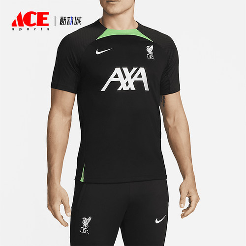 Nike/耐克正品Dri-FIT男士圆领运动足球训练套头短袖DX3020-014