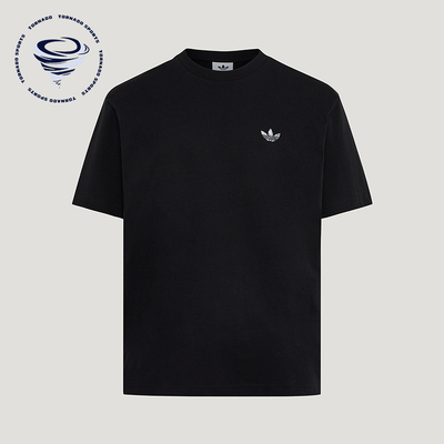 Adidas/阿迪达斯正品夏季男士运动透气宽松经典休闲短袖T恤KG6338