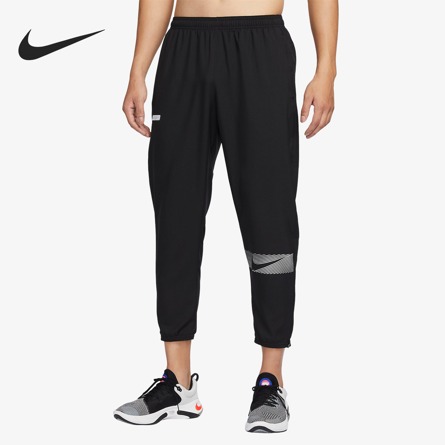 Nike/耐克官方正品秋季新款男子跑步运动宽松透气梭织长裤FB8561