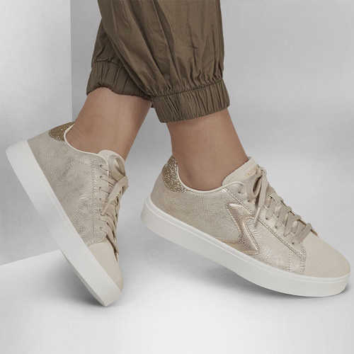 Skechers/斯凯奇正品2024新款女士时尚轻便经典耐磨简约板鞋