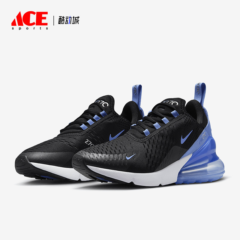 Nike/耐克正品Air Max 270女士系带运动气垫低帮跑步鞋AH6789-015