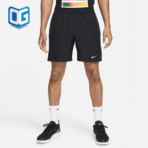 Nike/耐克正品2025秋季款男士耐穿网球运动训练短裤FD5380-010