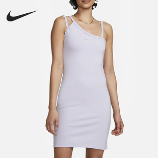 DV7935 女子舒适休闲透气针织运动连衣裙 536 耐克官方正品 Nike