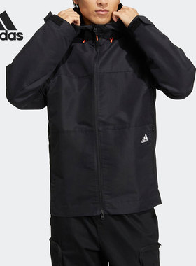 Adidas/阿迪达斯正品秋季新款男子健身运动连帽外套HR4438
