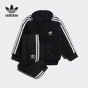 POLAR 三叶草 FLEECE GD2649 Adidas 婴童运动套装 阿迪达斯正品