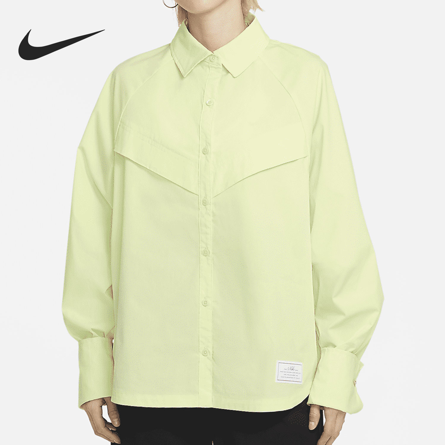 Nike女子运动休闲衬衫长袖T恤