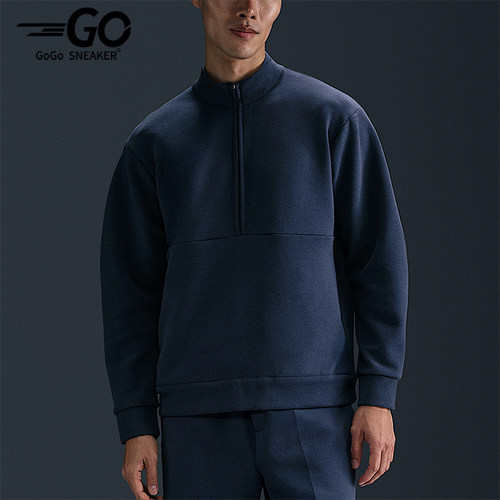 Nike/耐克正品2025秋季款男士休闲日常耐穿立领套头衫HQ6953-451