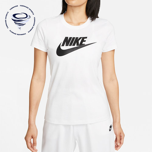 Nike/耐克正品2026年女士日常休闲简约经典运动短袖T恤DV6095-100