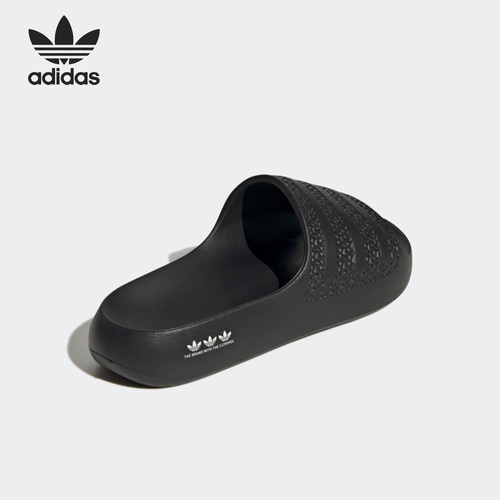 Adidas/阿迪达斯正品三叶草男女厚底休闲运动拖鞋GX1979
