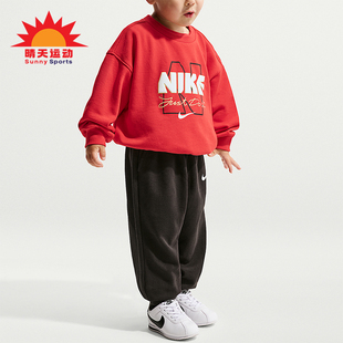 IU5275 Sportswear婴童休闲圆领套头耐穿套装 010 耐克正品 Nike
