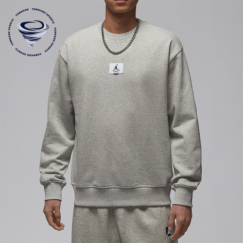 Nike/耐克正品JORDAN男士休闲圆领套头耐穿针织卫衣FV7260-050