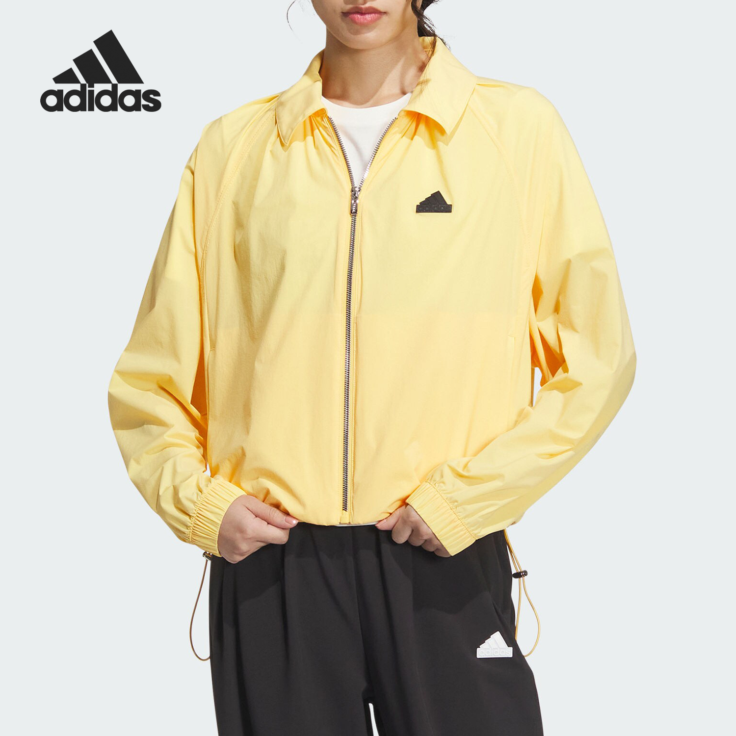 阿迪达斯女士运动休夹克外套