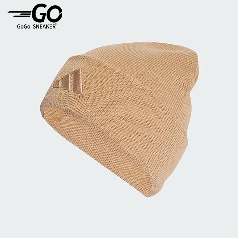 Adidas/阿迪达斯正品NEW LOG BEA CUF男女经典保暖绒线帽KB9148