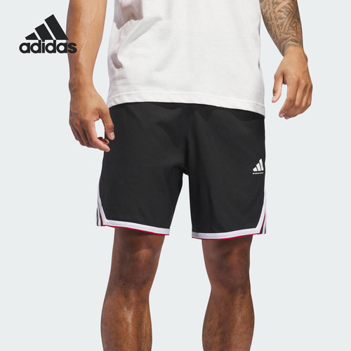 Adidas/阿迪达斯正品夏季男士篮球运动宽松针织短裤JN0327