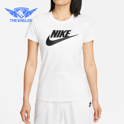 Nike/耐克正品2026年女士日常休闲简约经典运动短袖T恤DV6095-100