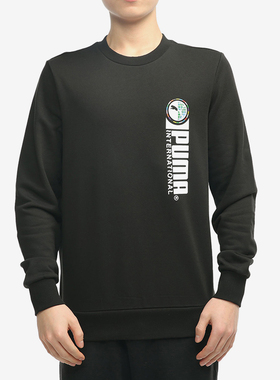 PUMA/彪马正品当季新款男子舒适休闲运动休闲卫衣 531416-01