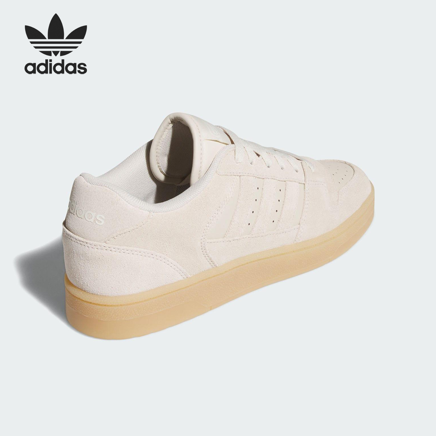 Adidas/阿迪达斯官方正品三叶草男女运动耐磨低帮休闲鞋JS2272