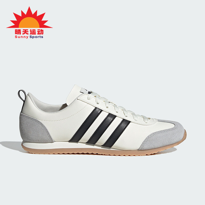 阿迪达斯男女同款复古薄底休闲鞋